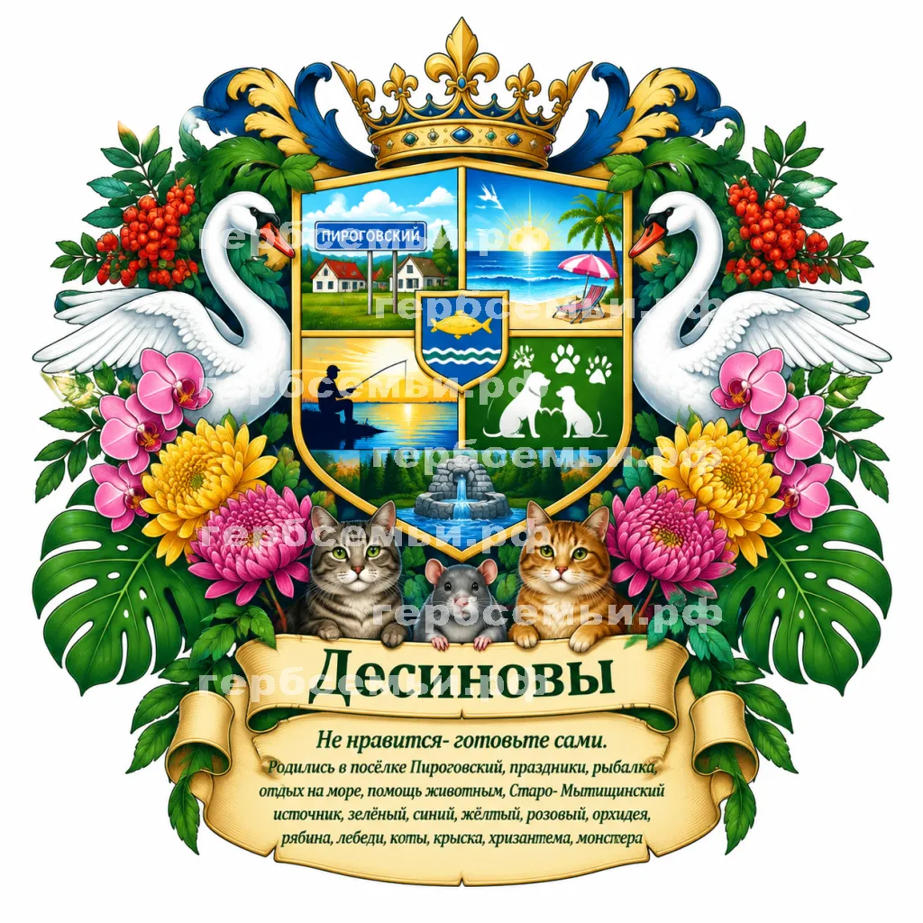 Герб семьи Десиновы #42722