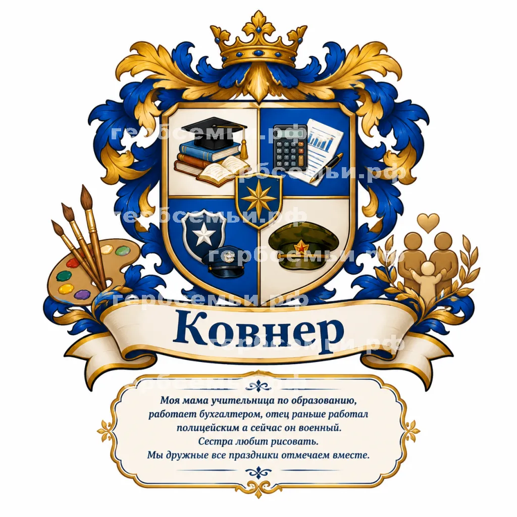 Герб семьи Ковнер #42639