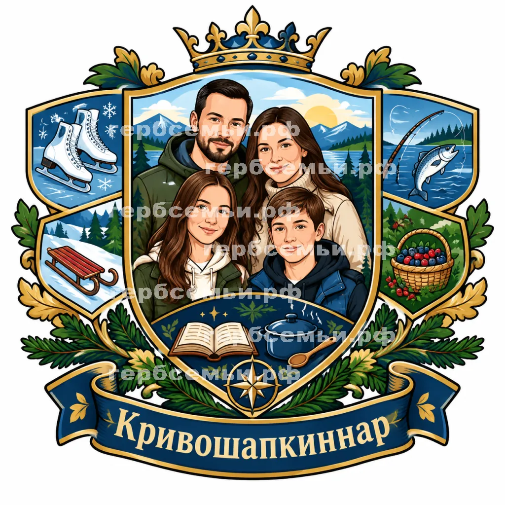 Герб семьи Кривошапкиннар #42665