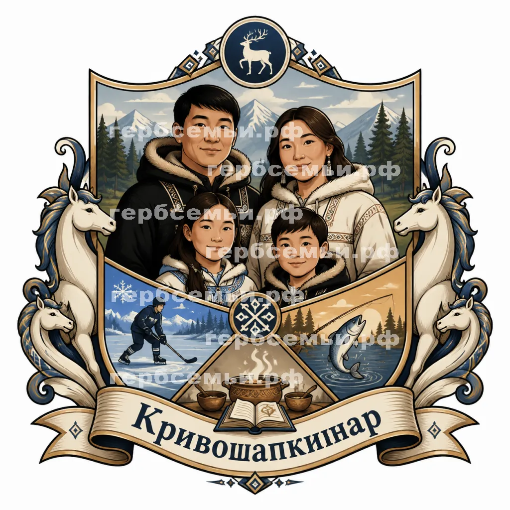 Герб семьи Кривошапкиннар #42669