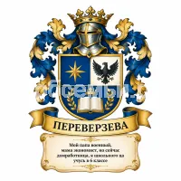 Герб семьи Переверзева