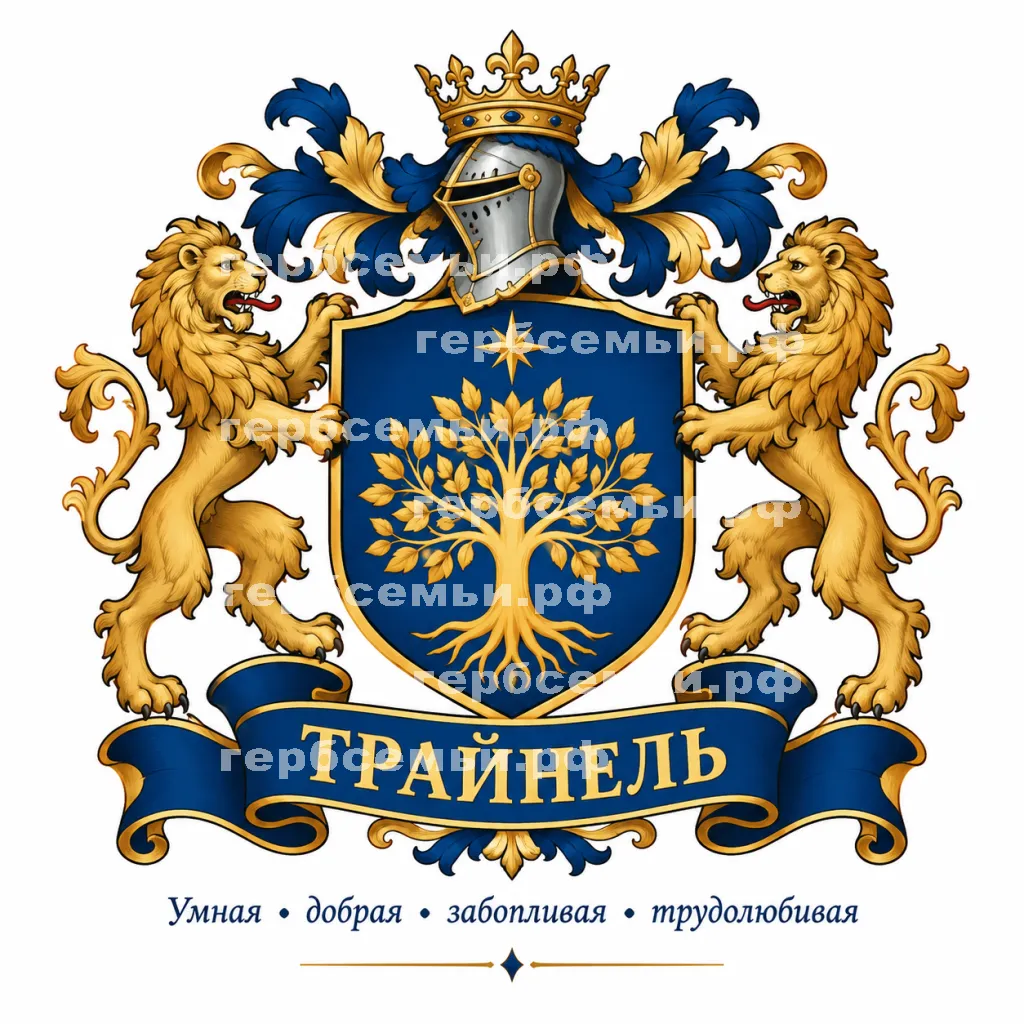 Герб семьи Трайнель #42679
