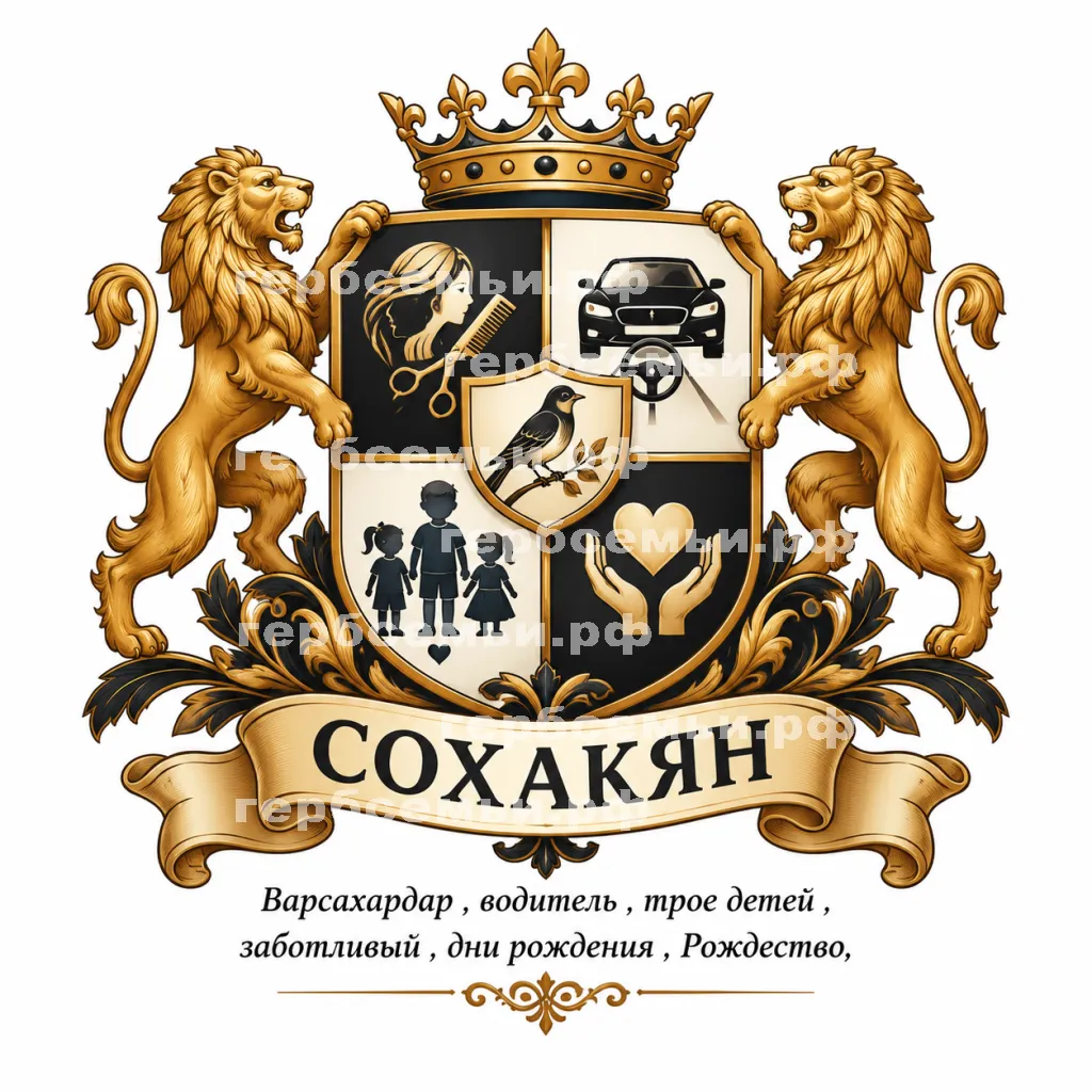 Герб семьи Սոխակյան #42683