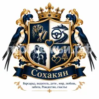 Герб семьи Սոխակյան
