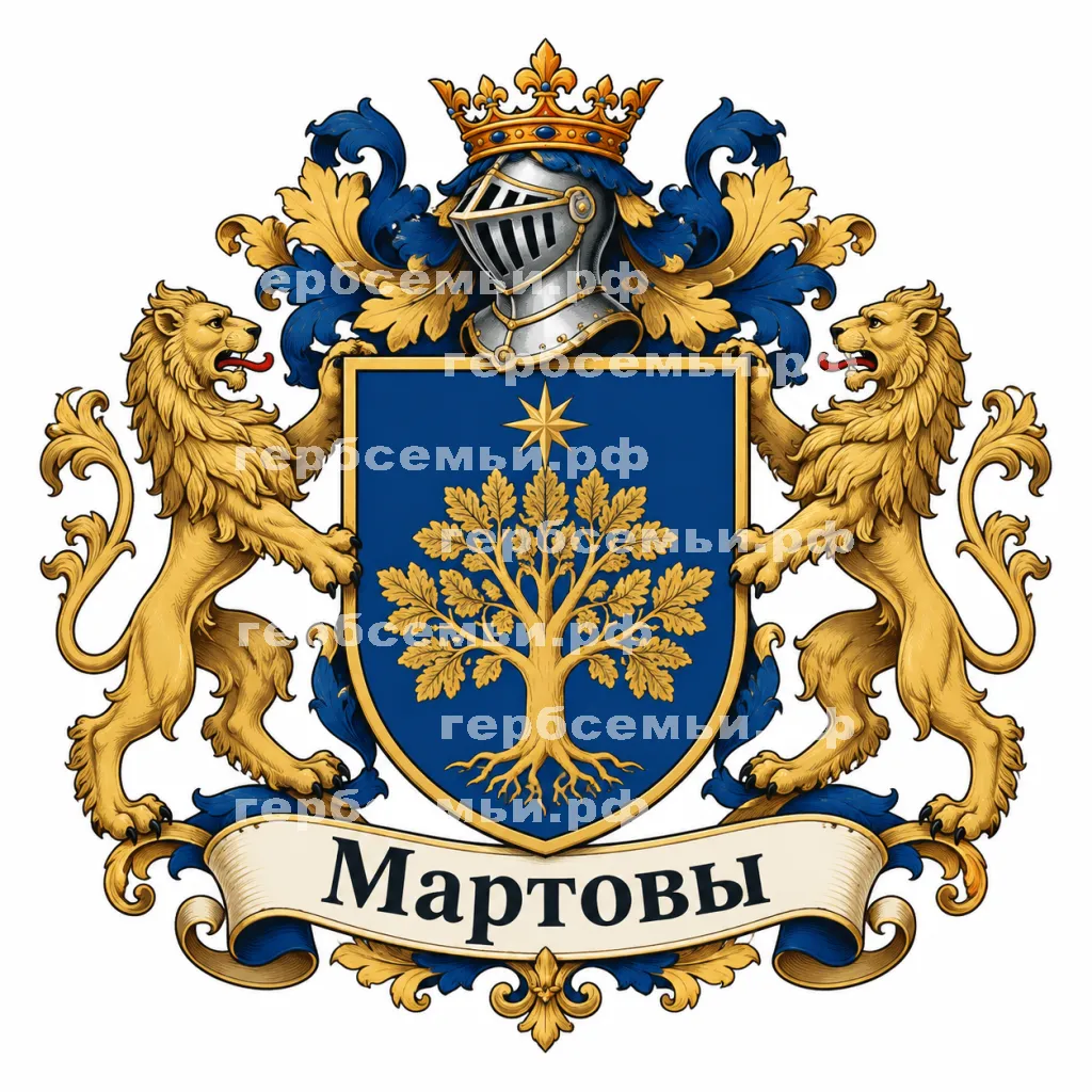 Герб семьи Мартовы #42689