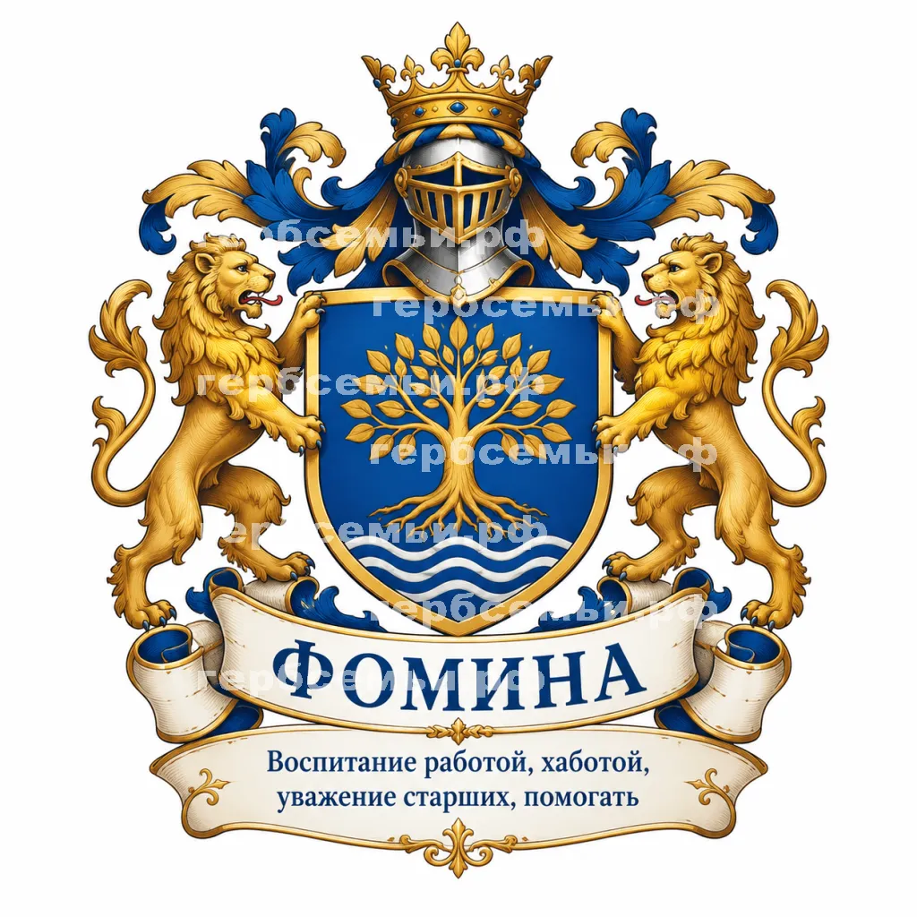 Герб семьи Фомина #42698