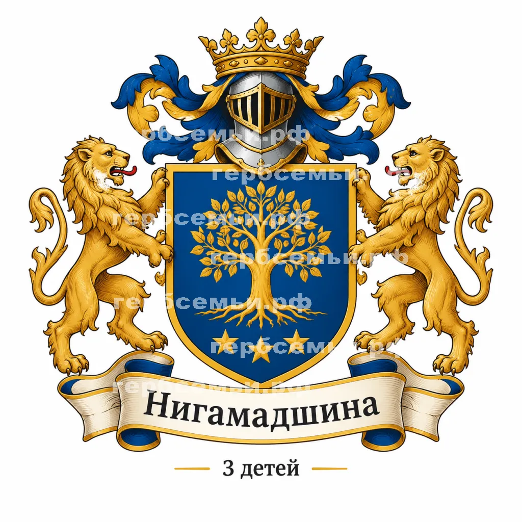Герб семьи Нигамадшина #42699