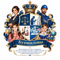 Герб семьи Бурмиловы