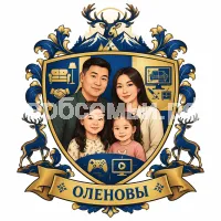 Герб семьи Оленовы