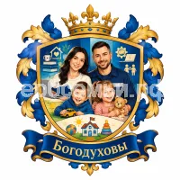 Герб семьи Богодуховых