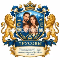 Герб семьи Трусовы