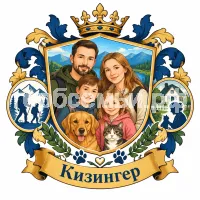 Герб семьи Кизингер