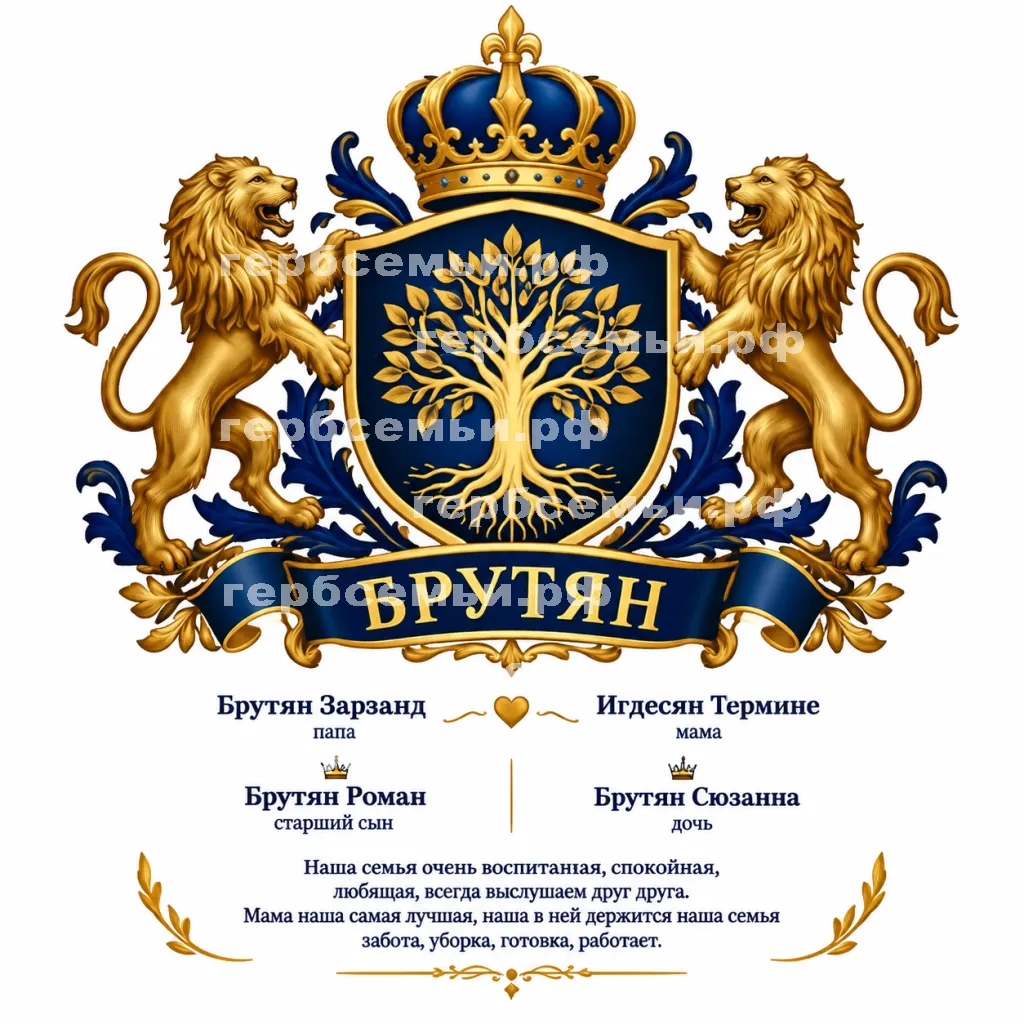 Герб семьи Брутян #42748