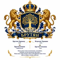 Герб семьи Брутян