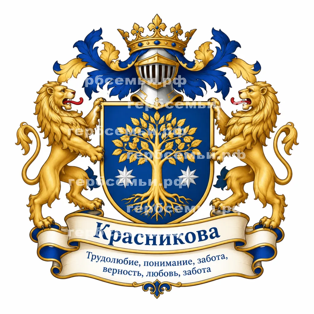 Герб семьи Красникова #42756