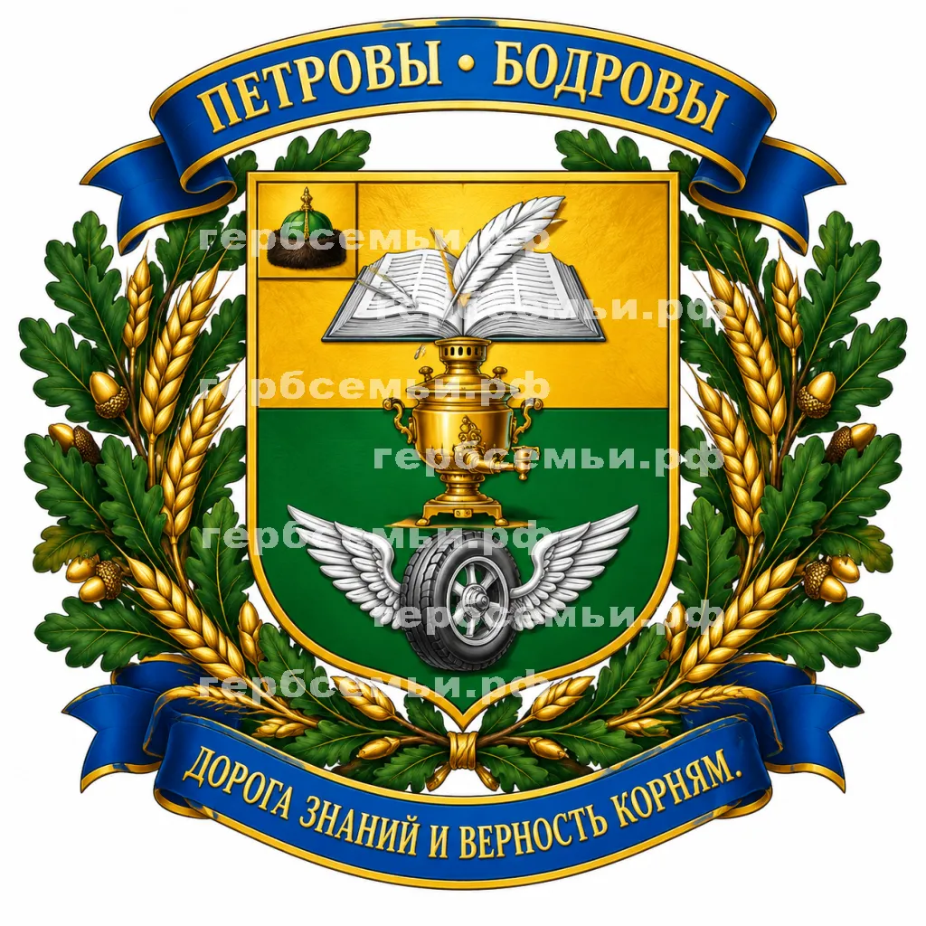 Герб семьи Петров Павел #42764