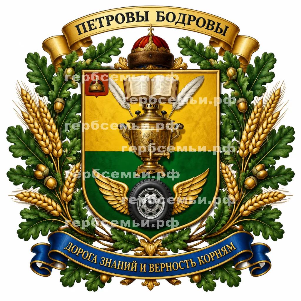 Герб семьи Петров Павел #42765