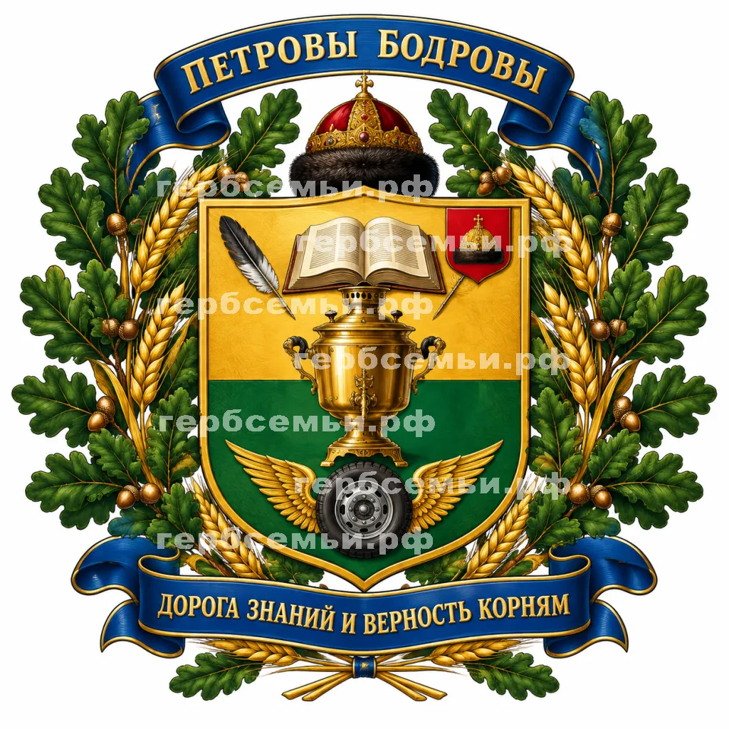 Герб семьи Петров Павел #42774