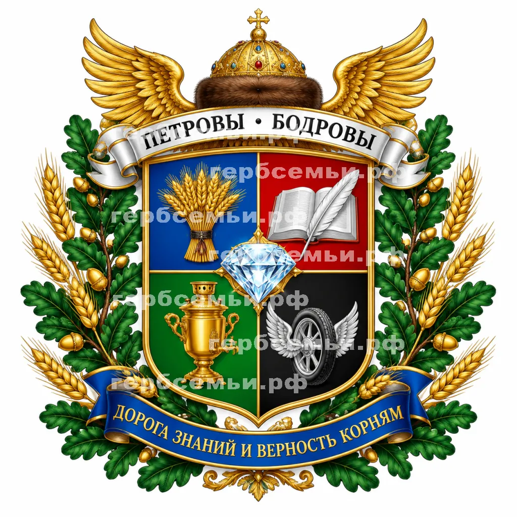 Герб семьи Петров Павел #42776