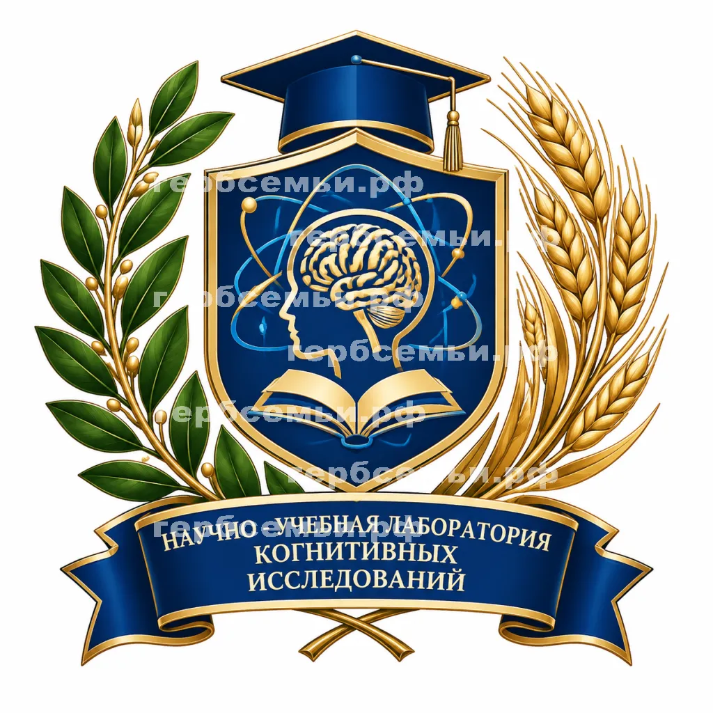 Герб семьи НАУЧНО - УЧЕБНАЯ ЛАБОРАТОРИЯ КОГНИТИВНЫХ ИССЛЕДОВАНИЙ #42767