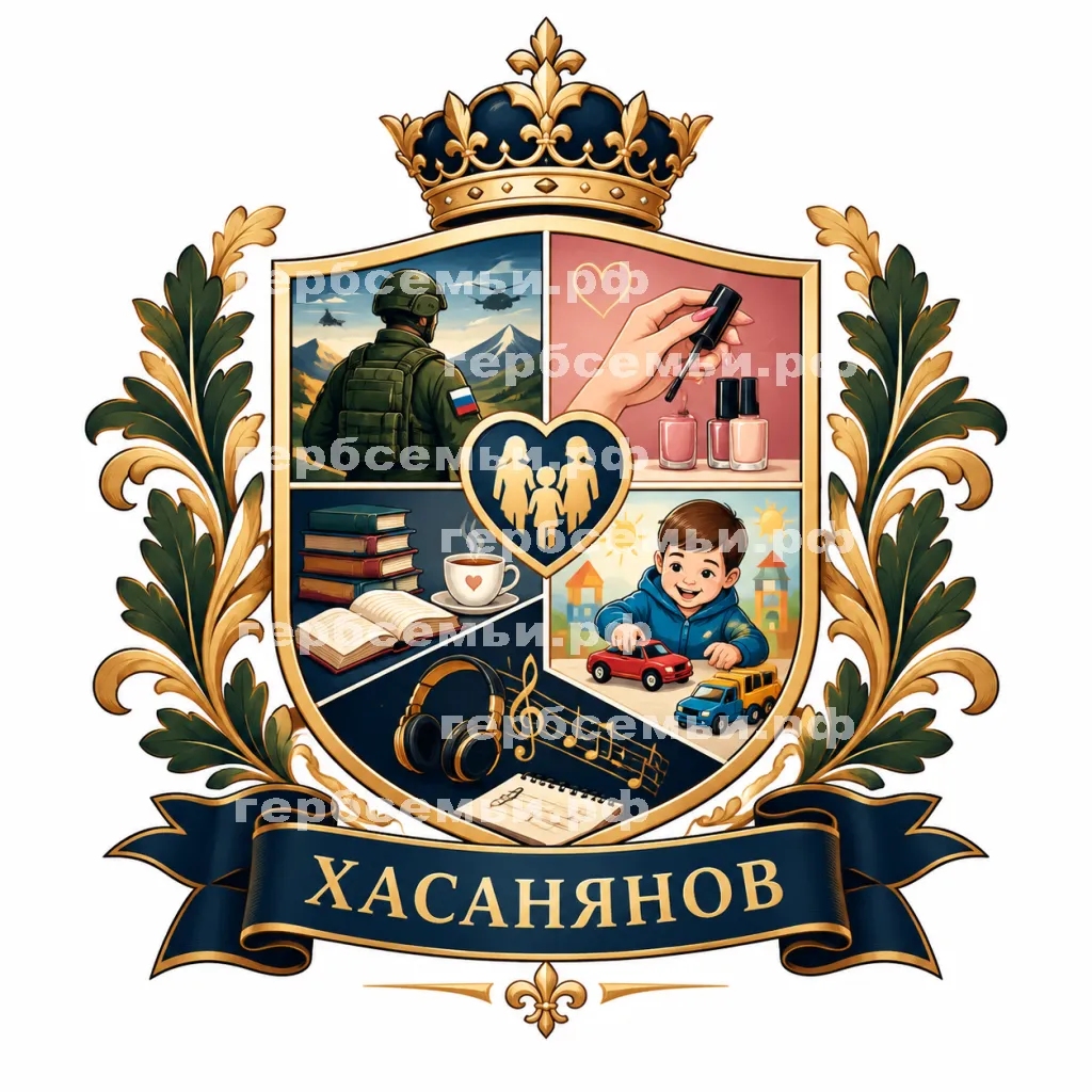 Герб семьи Хасанянов #42784