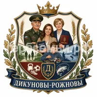 Герб семьи Дикуновы-Рожновы