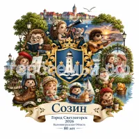 Гербы семьи Создать герб на фоне города светлоёжиков 11 симпатичных сказочных героев 1. Пыхтих ёжик читает умные книги недалеко от древних лип. По легенде, нашёл чемоданчик прусского математика Давида Гилберта. 2.Звёздочка романтичная ежиха наблюдает за звёздами в телескоп, а её лучший друг, Мышонок Фотя, не расстётся с фотоаппаратом. Однажды ночью Звёздочка и Фотик сидели на берегу и наблюдали за небом в телескоп. 3. Элвис ёжик-музыкант пишет романтические песни, вдохновляясь закатами Светлогорска. Он спрятался с гитарой напротив летней эстрады на набережной. 4. Акварелька её можно встретить на набережной в парке творчества "Муза". Светлоёжик увлекается рисованием и мечтает попасть на выставку, получить признание. Рядом установлен крошечный мольберт. 5. Шустик ёжик в ушанке живёт в ботинке рядом верёвочном мостом. 6.Глаша ко дню защиты детей в 2025 году на озере появилась Глаша. Девочка с гусеничной на колючках грустит из-за потерянной игрушки. 7. Светлик самого романтичного ёжика можно встретить на большом валуне около лодочной станции. Он мечтал о большом путешествии и насил на голове шапочку-кораблик. Колючий почтальон-капитан бесстрашно развозит письма на самодельном судёнышке, путешествует по озеру с подругой-улиткой Улей. 8 и 9. Ежео и Ежетта рыцарь с дамой сердца поселились появились на другом берегу озера с большой кованой аркой для влюблённых. 10. Дедушка Ёж и рыбка Буль дедушка с удочкой спит на берегу неслучайно: он отражает дух Светлогорсска-неспешного города. Пойманная рыбка Буль, плавающая в латунном ведре, символизирует удачу и то, чего человек способен достичь. А ещё рыбак из латуни учит детей ценить дедушек и бабушек. 11. Машинка неугомонный репортёр в чудной шляпке в виде ягодки держит в лапках потёртый блокнотик, куда записывает местные новости. Рядом стоит непременный атрибут всех творческих людей-стаканчик с кофе.