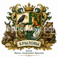 Герб семьи Создать герб на фоне басен Ивана Андреевича Крылова