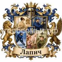Герб семьи Лапич
