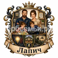 Герб семьи Лапич