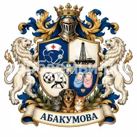 Герб семьи Абакумова