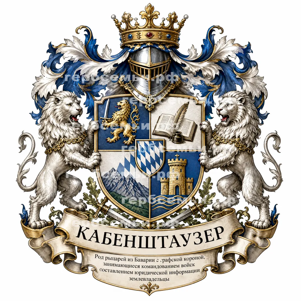 Герб семьи Кабенштаузер #42855