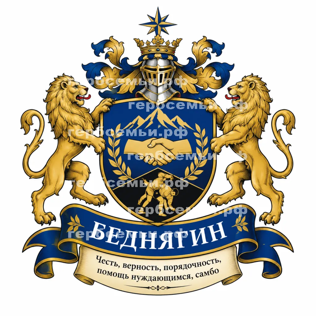 Герб семьи Беднягин #42857