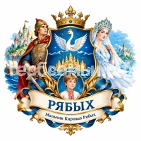 Гербы семьи Создать герб на фоне сказки о царе Салтане, о сыне его славном и могучем богатыре князе Гвидоне Салтановиче и о прекрасной цареревне Лебеди