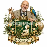 Гербы семьи Создать герб на фоне Николая Николаевича Дроздова