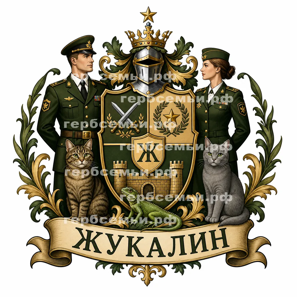 Герб семьи Жукалин #42899
