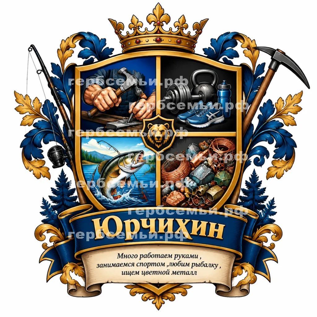 Герб семьи Юрчихин #42903