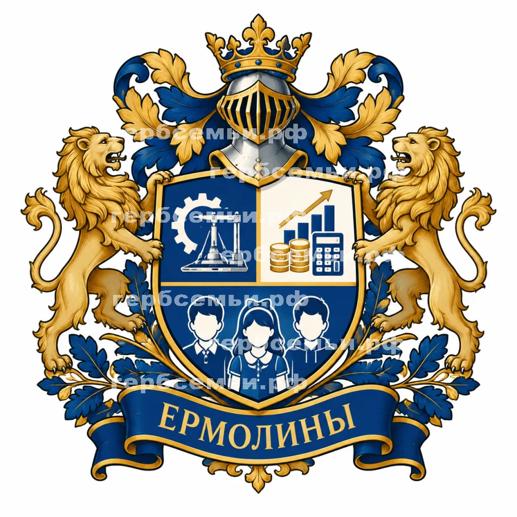 Герб семьи Ермолины #42911