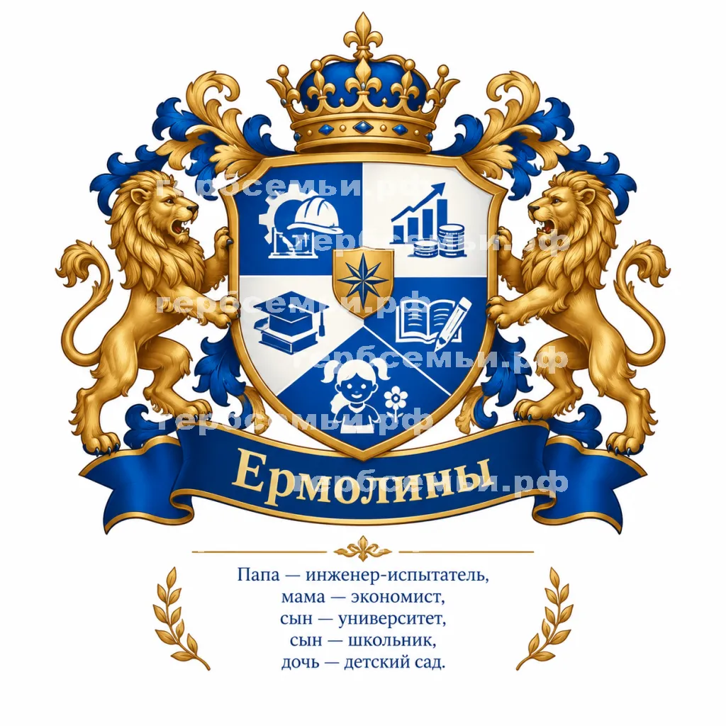 Герб семьи Ермолины #42912