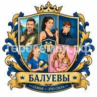Герб семьи Балуевы