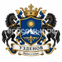 Герб семьи узденов