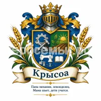 Герб семьи Крысоа