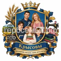 Герб семьи Крысовы