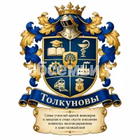 Герб семьи Толкуновы