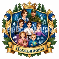 Герб семьи Пыжьяновы