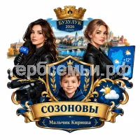 Герб семьи Создать герб на фоне города Бузулука 2026 год октябрь девушек корреспондента СТВ и ведущей прогноза погоды в черных кожаных перчатках
