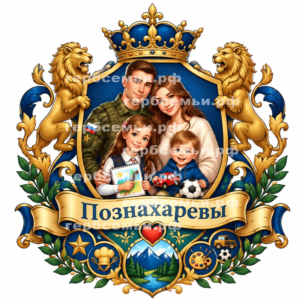 Герб семьи Познахаревы #43002