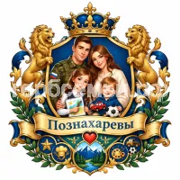 Герб семьи Познахаревы