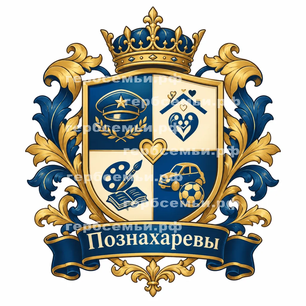 Герб семьи Познахаревы #43005