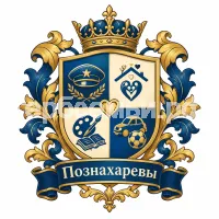 Герб семьи Познахаревы